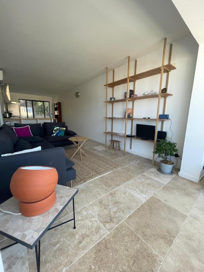 Design T3 Vue Mer Et Montagne 2 Chambres 3Mn De La Plage Fibre Clim サン・マンドリエ・シュル・メール エクステリア 写真